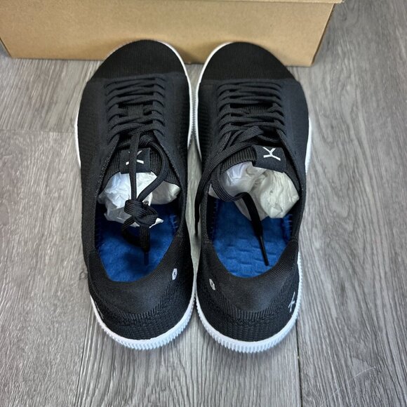 FLUX UNISEX ADAPT TRAINER SNEAKERS BLACK KNIT SIZE Barefoot - Picture 6 of 9